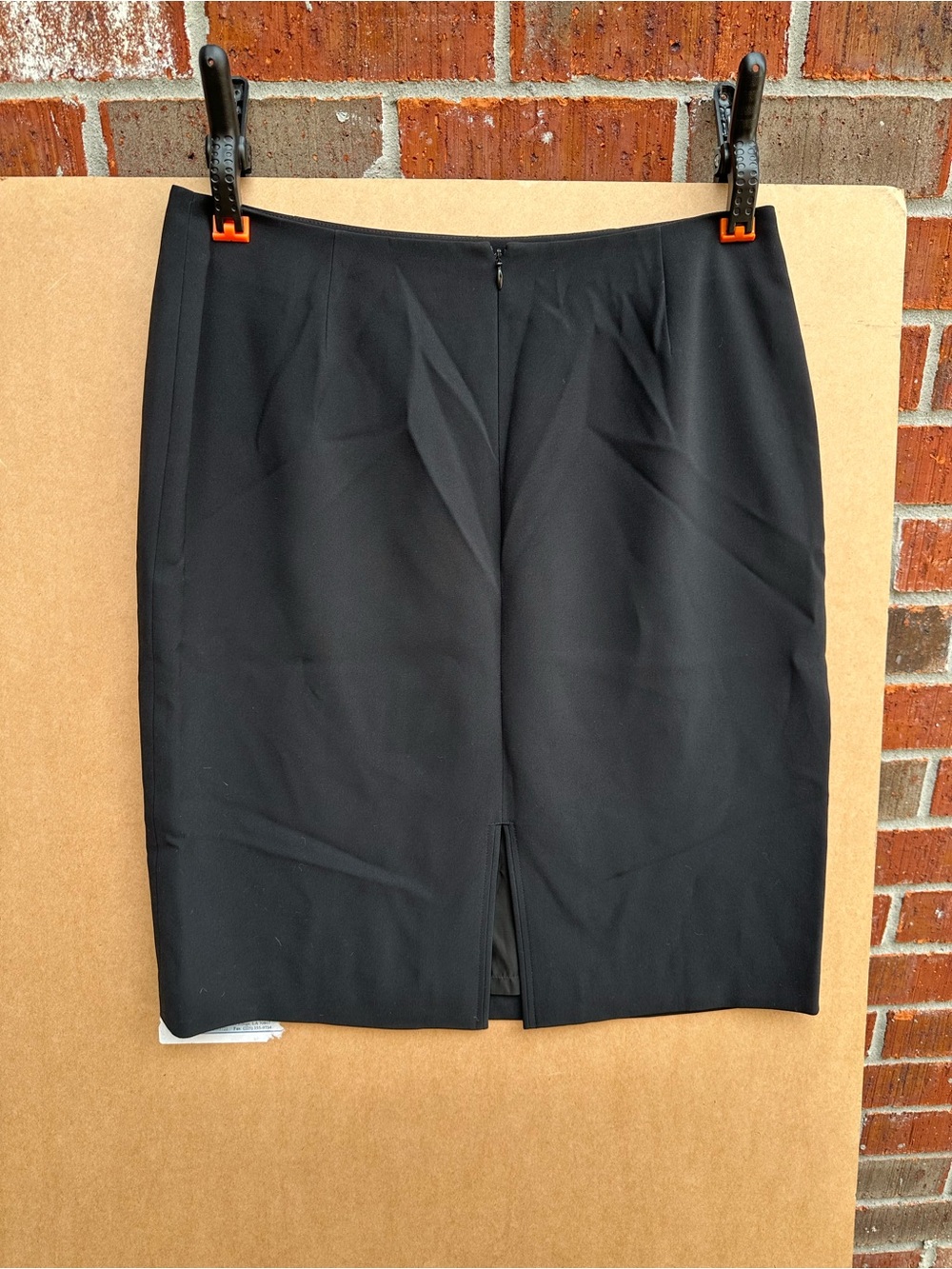 NWOT Ann Taylor Black Pencil Skirt — Sleek Office Classic - Picture 5 of 8